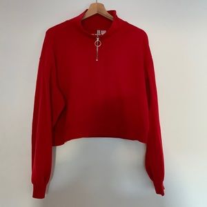 Cropped sweater